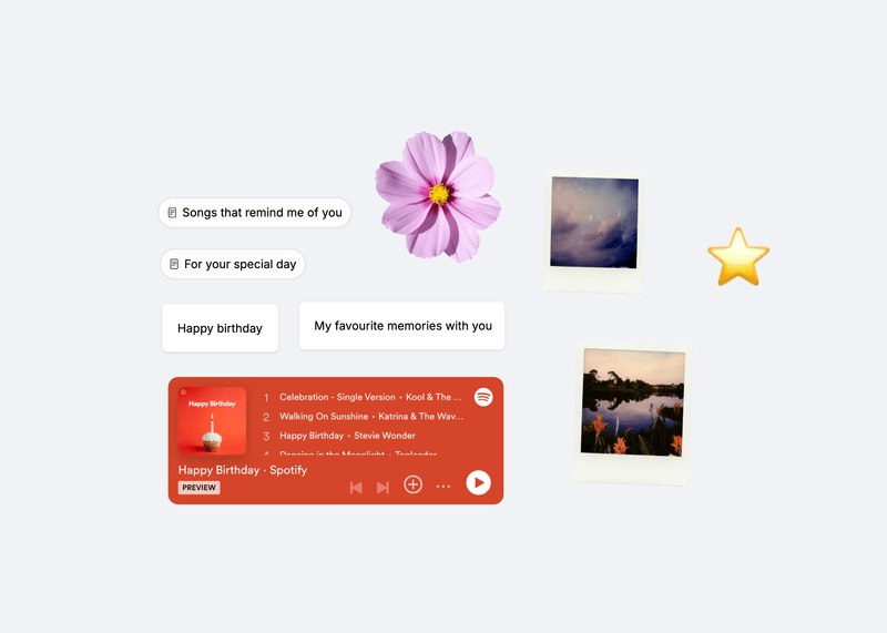 Online digital birthday card maker